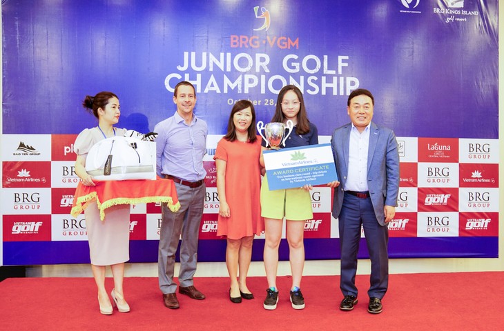 Giải golf trẻ BRG - VGM Junior Championship 2018 - ảnh 1