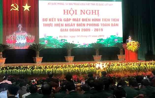 Hội nghị sơ kết và gặp mặt điển hình tiên tiến thực hiện “Ngày Biên phòng toàn dân” - ảnh 1