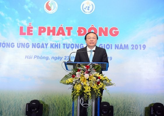 Lễ phát động hưởng ứng Ngày khí tượng thế giới 2019 - ảnh 1