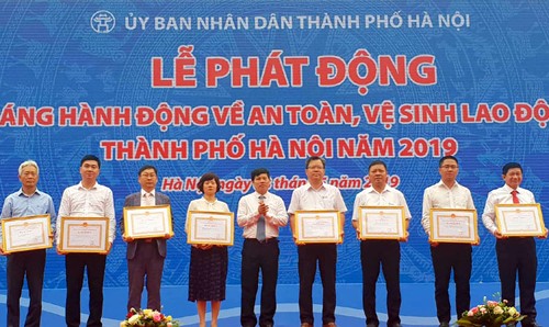 Phát động tháng hành động về an toàn, vệ sinh lao động năm 2019  - ảnh 1