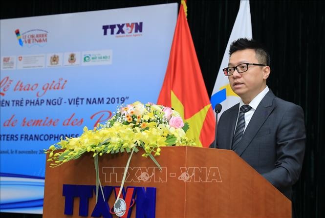 Trao giải thưởng Cuộc thi “Phóng viên trẻ Pháp ngữ -Việt Nam 2019” - ảnh 1