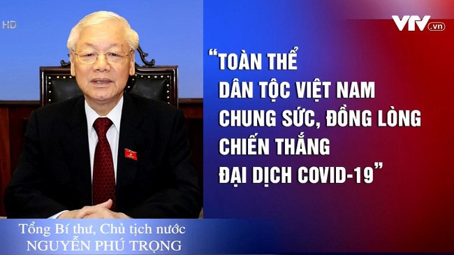 Toàn dân tộc đồng lòng chiến thắng đại dịch Covid-19 - ảnh 1