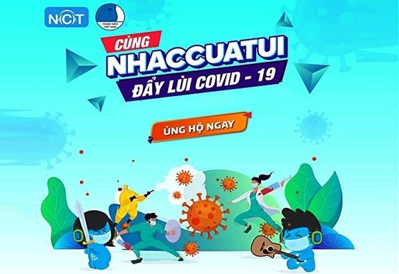 Hưởng ứng đợt vận động “Cùng NhacCuaTui đẩy lùi COVID-19”. - ảnh 1