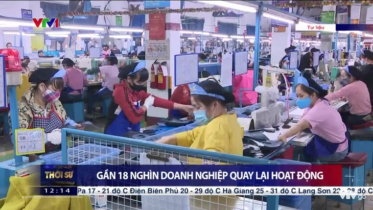 Gần 18.000 doanh nghiệp quay lại hoạt động - ảnh 1