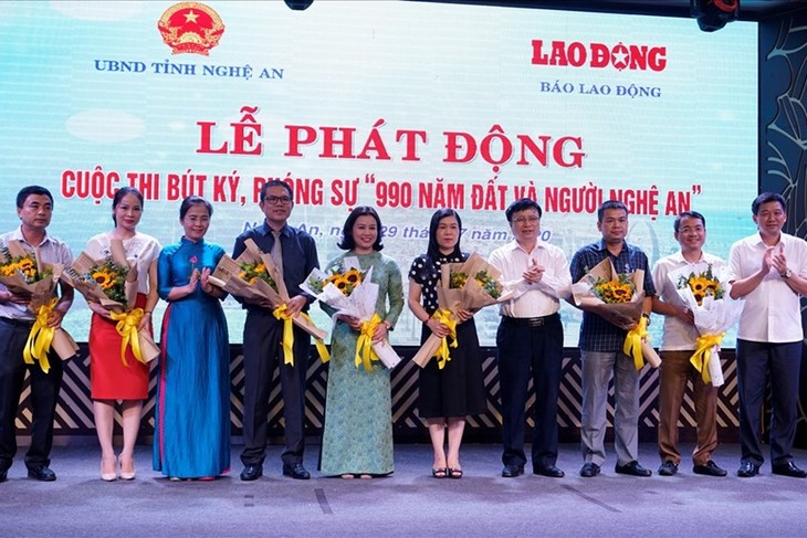 Phát động cuộc thi bút ký, phóng sự “990 năm Đất và Người Nghệ An” - ảnh 1