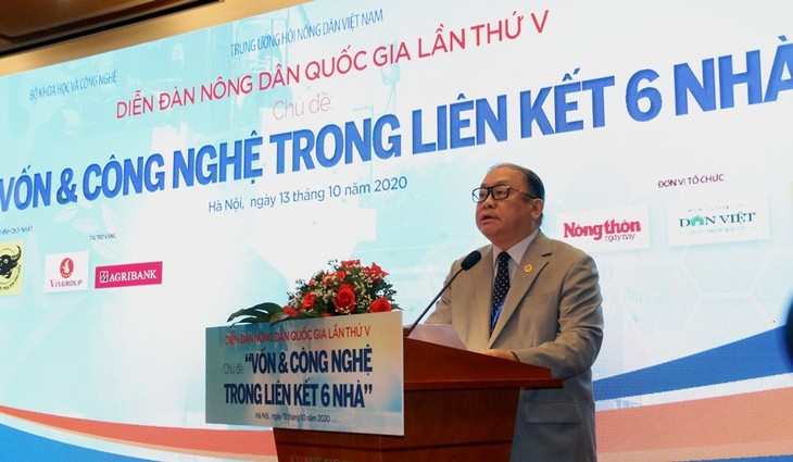 Diễn đàn Nông dân quốc gia lần thứ V: Vốn và công nghệ trong liên kết 6 nhà - ảnh 1