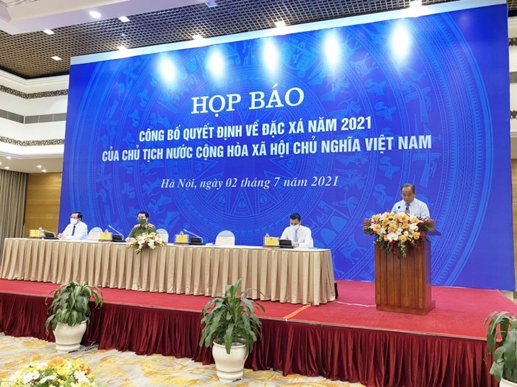 Công bố Quyết định về đặc xá năm 2021 của Chủ tịch nước - ảnh 1