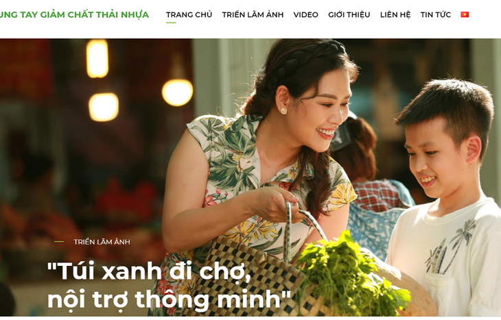 Ra mắt Trang thông tin điện tử và Chiến dịch truyền thông “Chung tay giảm chất thải nhựa“ - ảnh 1