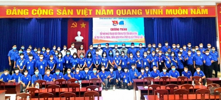 Hơn 60 thanh niên tình nguyện tỉnh Bình Dương đến hỗ trợ Bạc Liêu phòng, chống dịch Cobvid-19 - ảnh 1