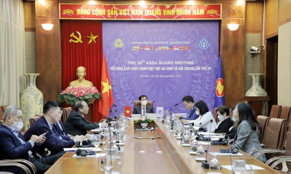 Khai mạc Hội nghị Ban Chấp hành Hiệp hội An sinh xã hội ASEAN lần thứ 38 - ảnh 1