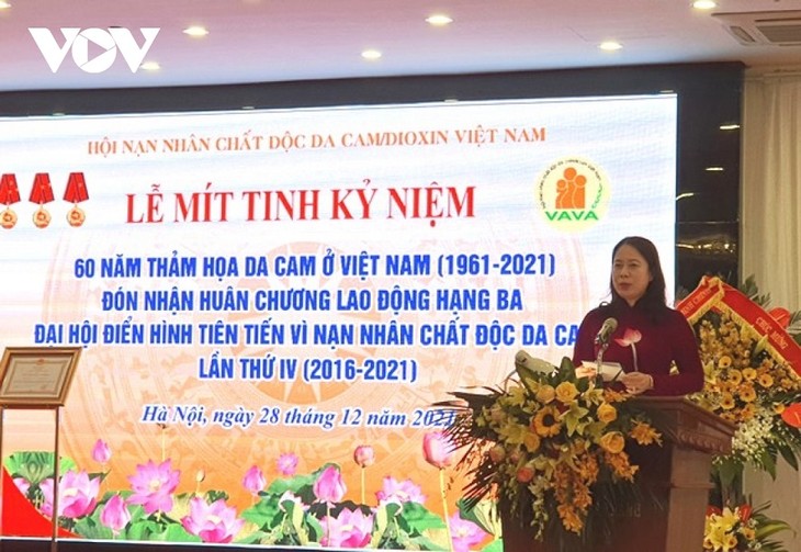 Huy động các nguồn lực xã hội để chăm sóc, giúp đỡ và đấu tranh đòi công lý cho nạn nhân chất độc da cam - ảnh 1