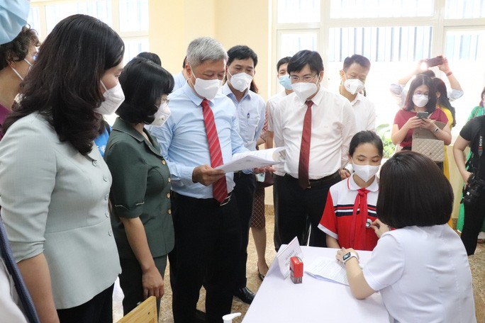 Chiến dịch tiêm chủng vaccine phòng COVID-19 cho trẻ từ 5 đến dưới 12 tuổi và hưởng ứng “Tuần lễ tiêm chủng” năm 2022 - ảnh 1