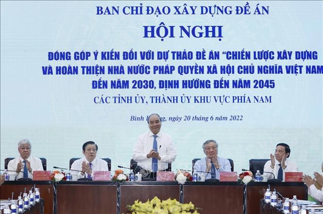 Nâng cao chất lượng Đề án Chiến lược xây dựng nhà nước pháp quyền - ảnh 1