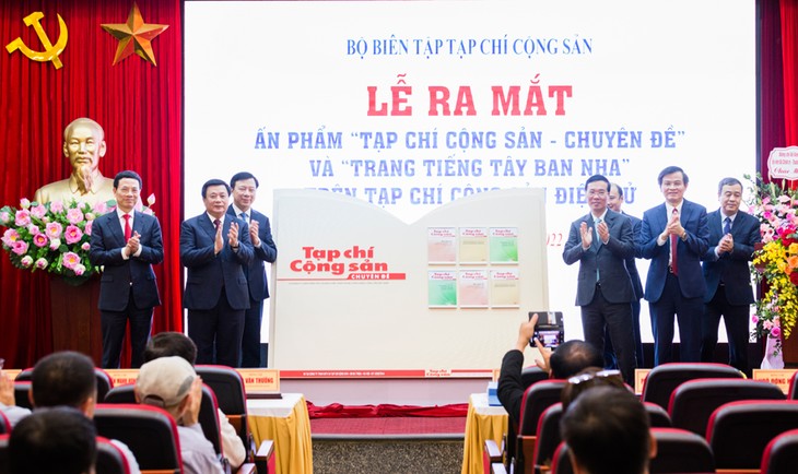 Ra mắt ấn phẩm “Tạp chí Cộng sản - Chuyên đề” và khai trương trang tiếng Tây Ban Nha - ảnh 1