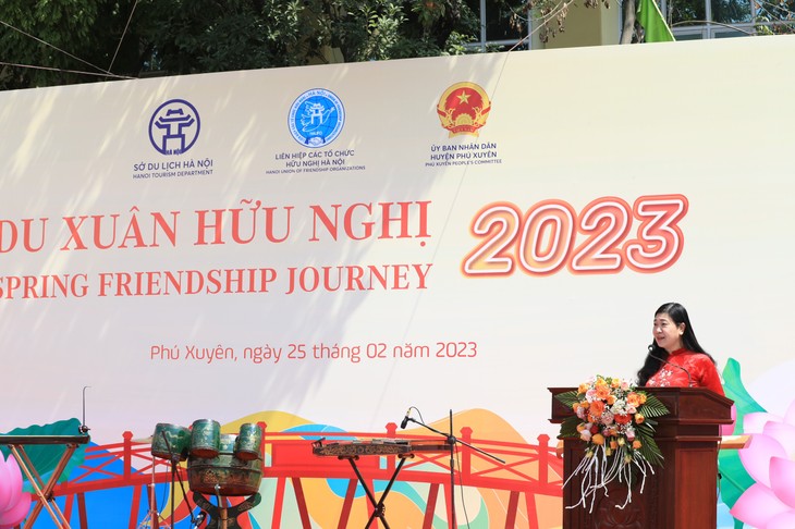 Du xuân hữu nghị 2023: Thêm những trải nghiệm thú vị về vẻ đẹp văn hóa Hà Nội - ảnh 3