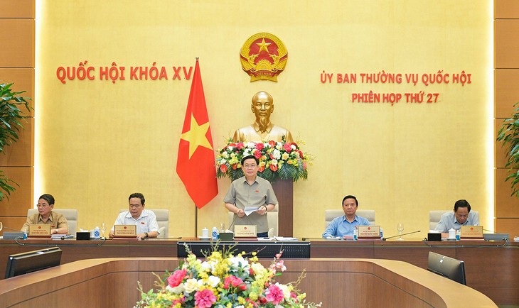 Phiên họp 27, Ủy ban Thường vụ Quốc hội: Chuẩn bị nhiều nội dung quan trọng cho Kỳ họp thứ 6 - ảnh 1