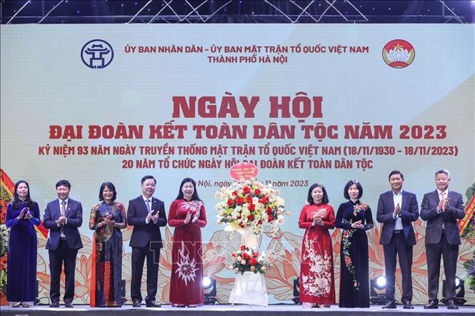 Hà Nội lần đầu tiên tổ chức Ngày hội Đại đoàn kết toàn dân tộc quy mô cấp thành phố - ảnh 1