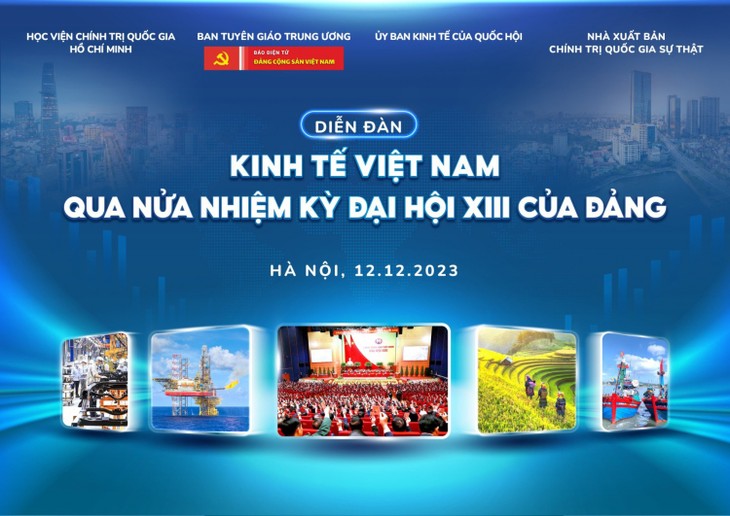 Diễn đàn Kinh tế Việt Nam qua nửa nhiệm kỳ Đại hội XIII - ảnh 1