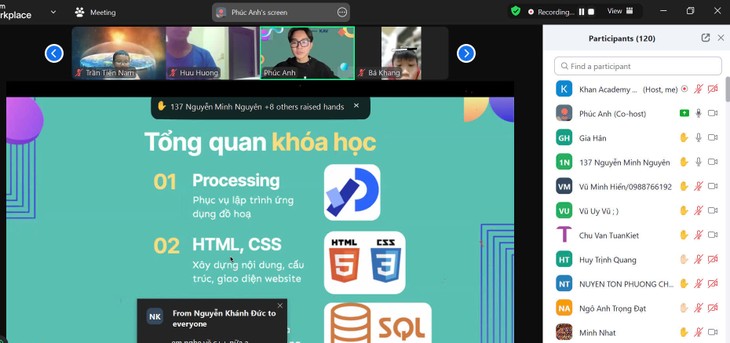  Hoàng Nguyễn Phúc Anh: Tôi muốn sau này làm công việc mang đến nhiều giá trị tích cực cho cộng đồng - ảnh 2