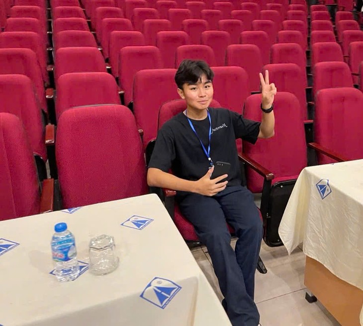  Hoàng Nguyễn Phúc Anh: Tôi muốn sau này làm công việc mang đến nhiều giá trị tích cực cho cộng đồng - ảnh 1