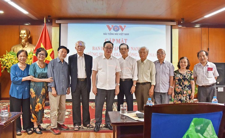 Đài Tiếng nói Việt Nam gặp mặt các nhà báo của Ban Biên tập miền Nam - ảnh 1