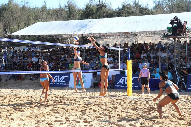 Đội New Zealand đoạt chức vô địch Giải bóng chuyền bãi biển nữ châu Á năm 2025 - ảnh 1