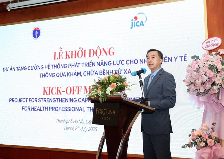 Dự án “Tăng cường Hệ thống phát triển năng lực cho nhân viên y tế thông qua khám, chữa bệnh từ xa” - ảnh 3