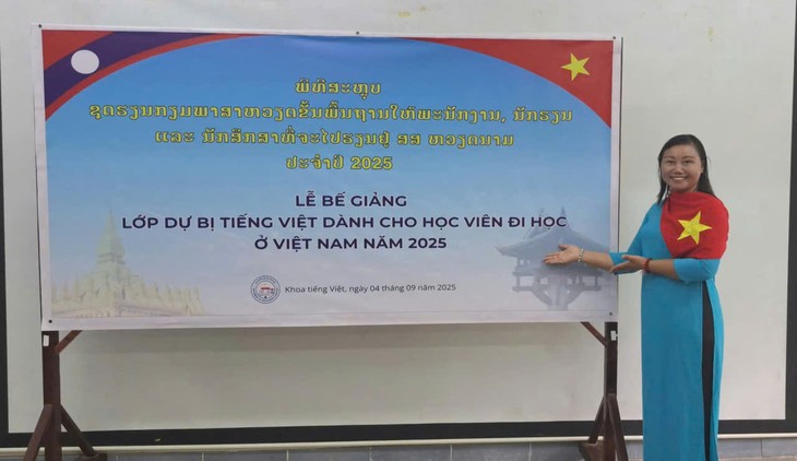 Giữ gìn, lan tỏa Tiếng Việt và bản sắc văn hoa Việt Nam tại Lào - ảnh 1