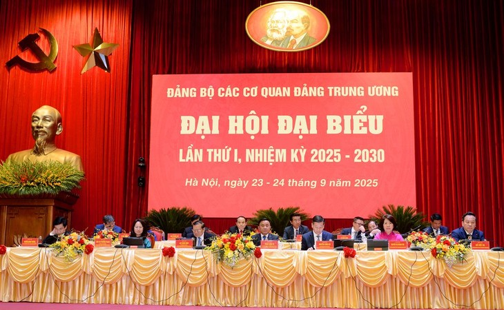 Khai mạc Đại hội đại biểu Đảng bộ các cơ quan Đảng Trung ương lần thứ I, nhiệm kỳ 2025-2030 - ảnh 1