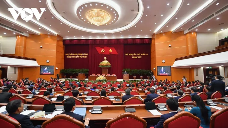 Thông báo Hội nghị lần thứ 13 Ban Chấp hành Trung ương Đảng khóa XIII - ảnh 1