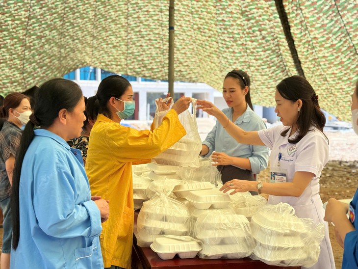 Quỹ Tấm lòng vàng SUNSHINE GLOBAL cùng triển khai ‘Bếp ăn dã chiến’' ấm áp tình thương - ảnh 8