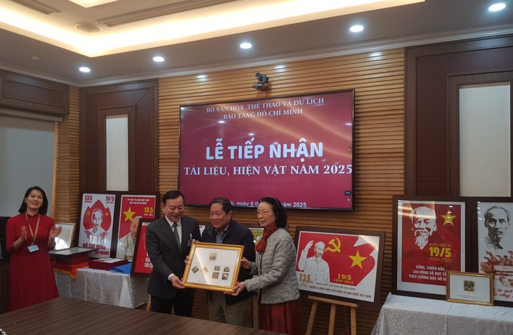 Bảo tàng Hồ Chí Minh tiếp nhận tài liệu, hiện vật năm 2025 - ảnh 3