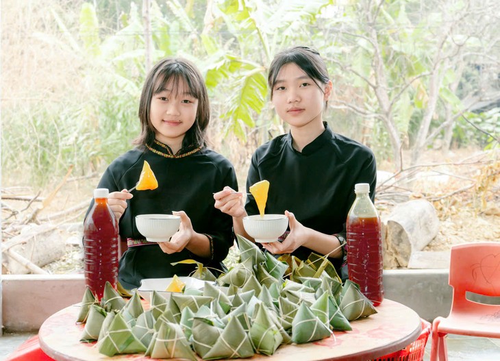 Bánh gio mật mía - hương vị ngọt lành thanh mát của vùng đất Bắc Kạn (Thái Nguyên) - ảnh 6