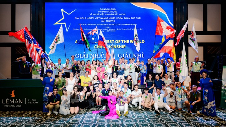 Bế mạc Giải golf người Việt Nam ở nước ngoài toàn thế giới lần thứ 8  - ảnh 1