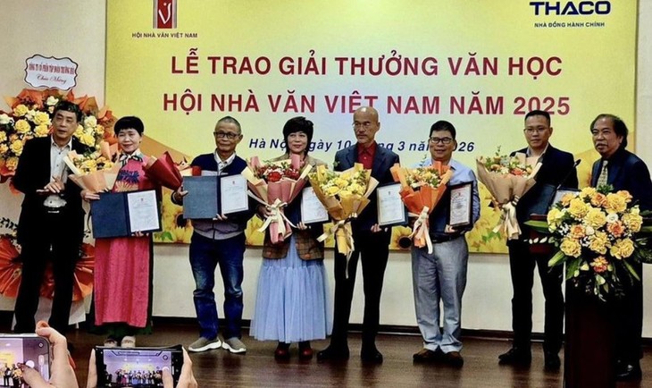 9 tác phẩm được trao Giải thưởng Văn học của Hội Nhà văn Việt Nam năm 2025 - ảnh 1