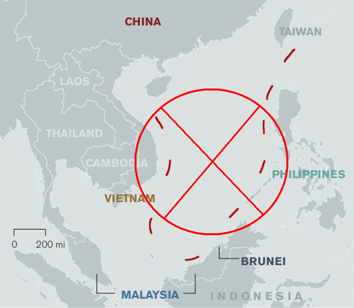 中国舆论：“九段线”就划到人家家门口，太过分了 - ảnh 1