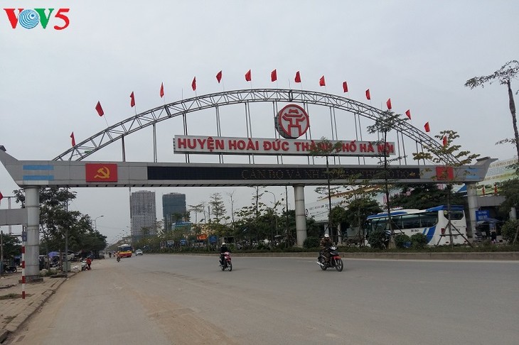 河内市怀德县从新农村县迈向现代城市 - ảnh 1