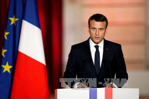 ប្រធានាធិបតីបារាំងលោក Emmanuel Macron បំពេញទស្សនកិច្ចការងារនៅចិនជាលើកដូបូង - ảnh 1