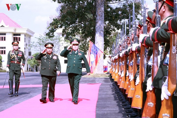 ទំនាក់ទំនងការពារជាតិវៀតណាម-ឡាវគឺពិសេសនៃពិសេស - ảnh 1