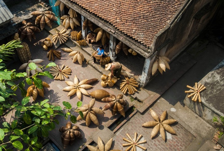 ឧទ្ទេសនាមអំពីរបរធ្វើទ្រូរបស់ភូមិ Thu Sy ខេត្ត Hung Yen - ảnh 1