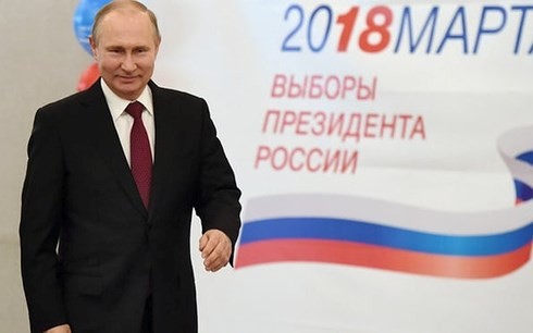 លោក Valadimir Putin ជាប់ឆ្នោតជាប្រធានាធិបតីរុស្ស៊ីសារជាថ្មី - ảnh 1