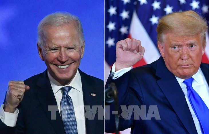 លោក J. Biden បន្តនាំមុខ​ប្រធានាធិបតី លោក D. Trump ក្នុង​សម្លេងគាំទ្រ​ចំនួន ៣,៨ លានសម្លែង - ảnh 1