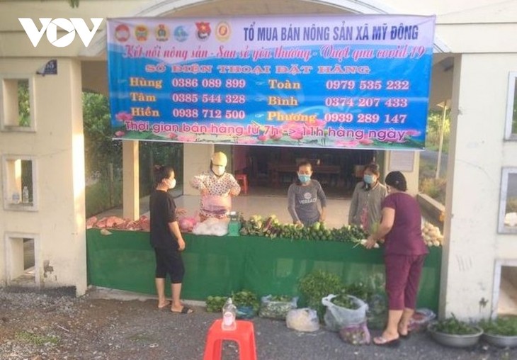 ស្រុក Thap Muoi ខេត្ត Dong Thap ស្វែងរកទិសដៅបញ្ចេញលក់​កសិផល​ជូនប្រជាជន - ảnh 2