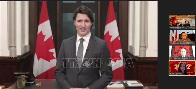 នាយករដ្ឋមន្ត្រីកាណាដា​លោក​ Trudeau៖ ពិធី​បុណ្យ​តេតគឺជាឱកាសដើម្បីទទួលស្គាល់ការរួមចំណែកដែលមិនអាចកាត់ថ្លៃបាន របស់សហគមន៍ជន​វៀតណាម​នៅ​កាណាដា - ảnh 1