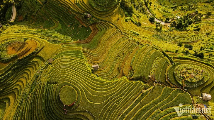 Mu Cang Chai និង ឈូងសមុទ្រ Ha Long ជាប់បញ្ជីគោលដៅទេសចរណ៍ដ៏ស្រស់បំព្រងលើពិភពលោកក្នុងឆ្នាំ ២០២៣ - ảnh 1