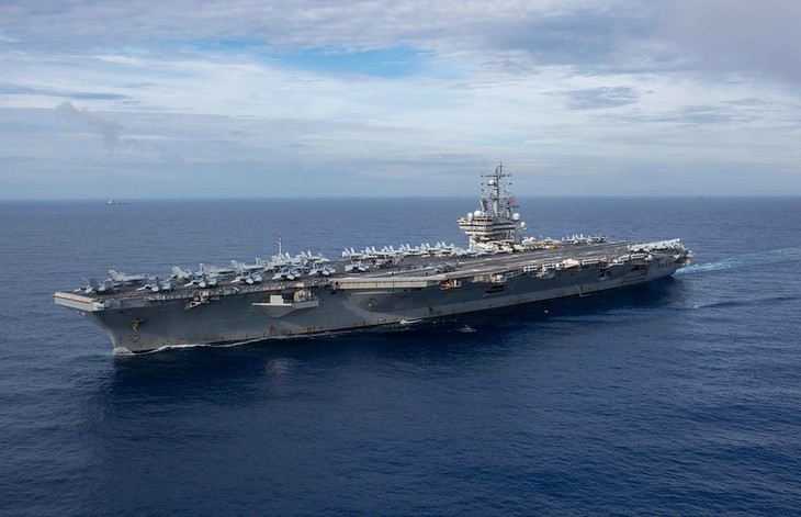 នាវាផ្ទុកយន្តហោះUSS Ronald Reagan បញ្ចប់ដំណើរទស្សនកិច្ច​នៅ​វៀតណាម - ảnh 1