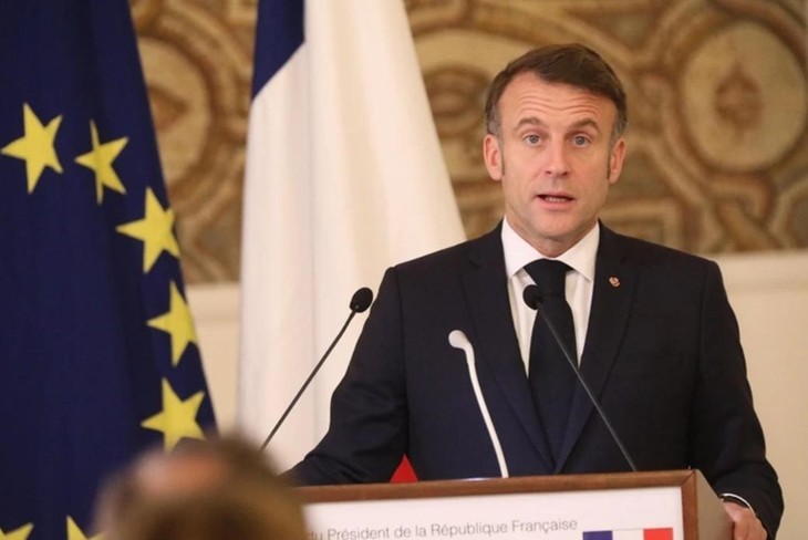 ប្រធានាធិបតីបារាំងត្រៀមឆ្លើយតបប្រសិនបើអាមេរិកដាក់ពន្ធលើសហភាពអឺរ៉ុប - ảnh 1