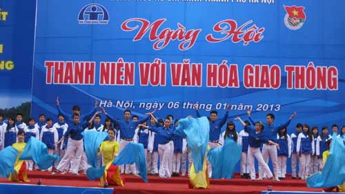 Khai mạc Ngày hội “Thanh niên với văn hóa giao thông” - ảnh 1