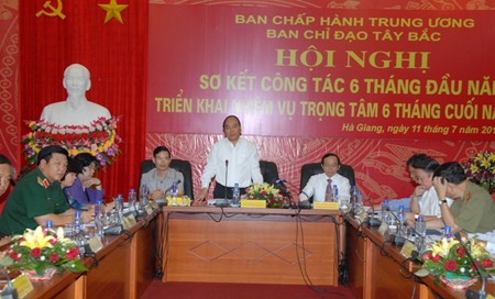 Hội nghị triển khai nhiệm vụ 6 tháng cuối năm của Ban chỉ đạo Tây Bắc - ảnh 1