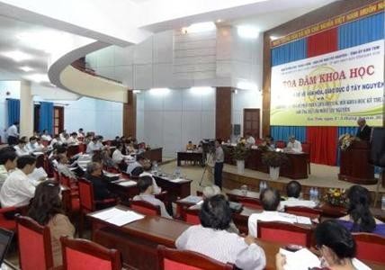 Tọa đàm khoa học “Một số vấn đề về văn hóa, giáo dục Tây Nguyên”  - ảnh 1